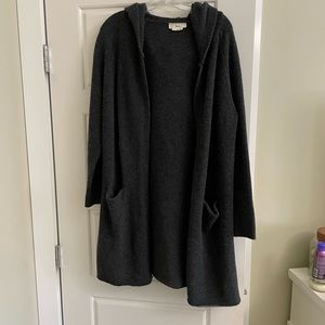 Tna open long sweater from aritzia